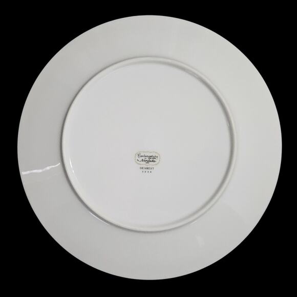 Noritake Dearest 2034 Dinner Plate 10.5" Fine China Japan Gold Trim Floral - Picture 3 of 4